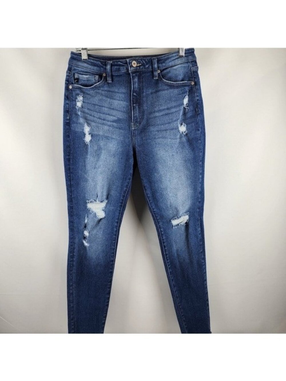 KanCan Jeans Womens 29 High Rise Skinny Distressed Jeans (29x29)